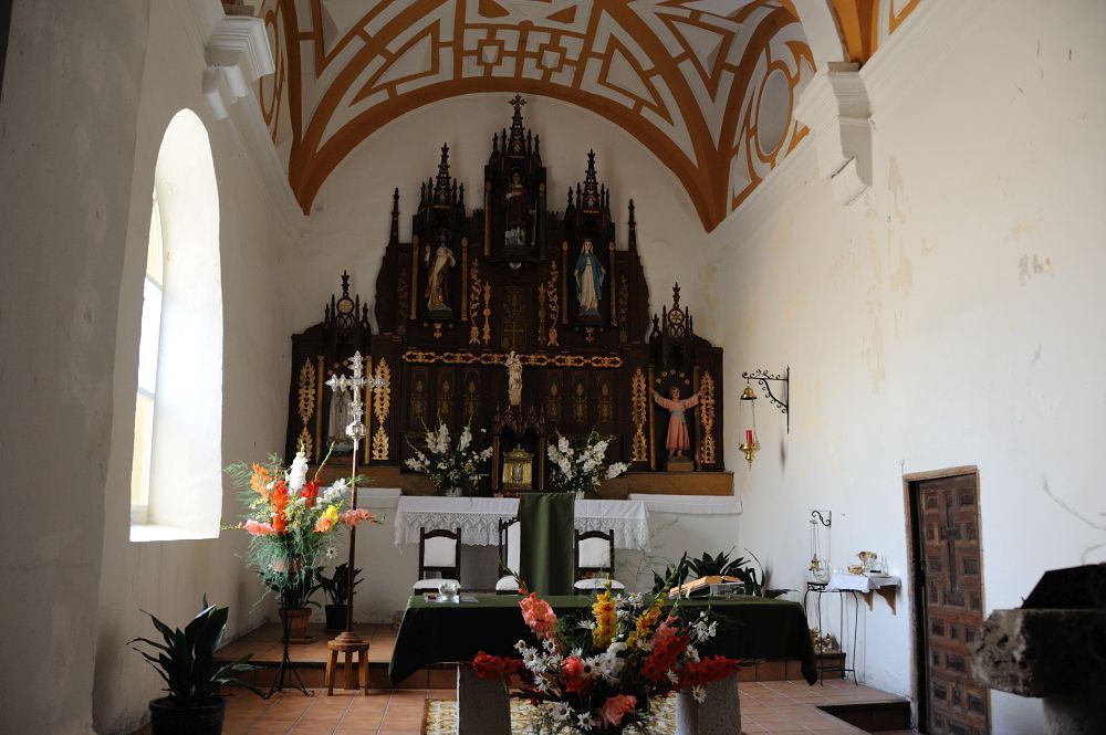 Altar en la iglesia de San Lorenzo